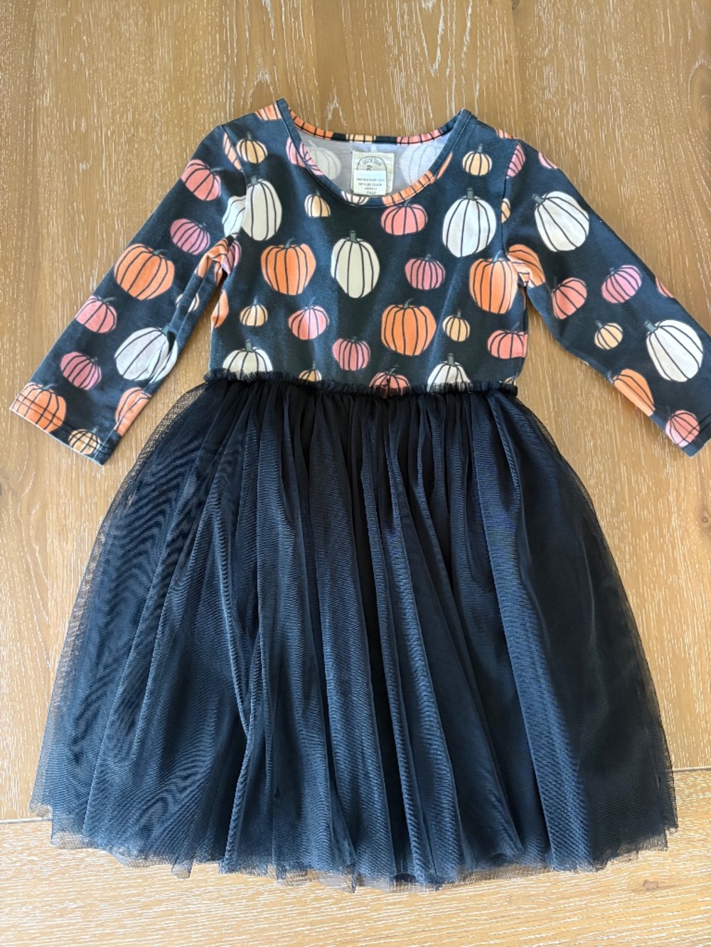 Taylor Joelle Black Pumpkin Dress